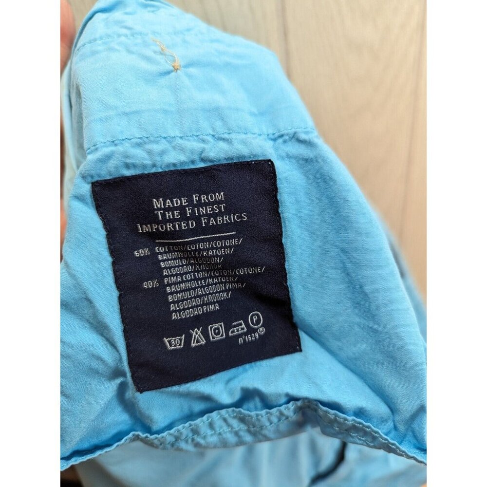 Polo Ralph Lauren Shorts Mens 42 Light Blue Chino Straight Fit Flat Straight 9" - Picture 3 of 8